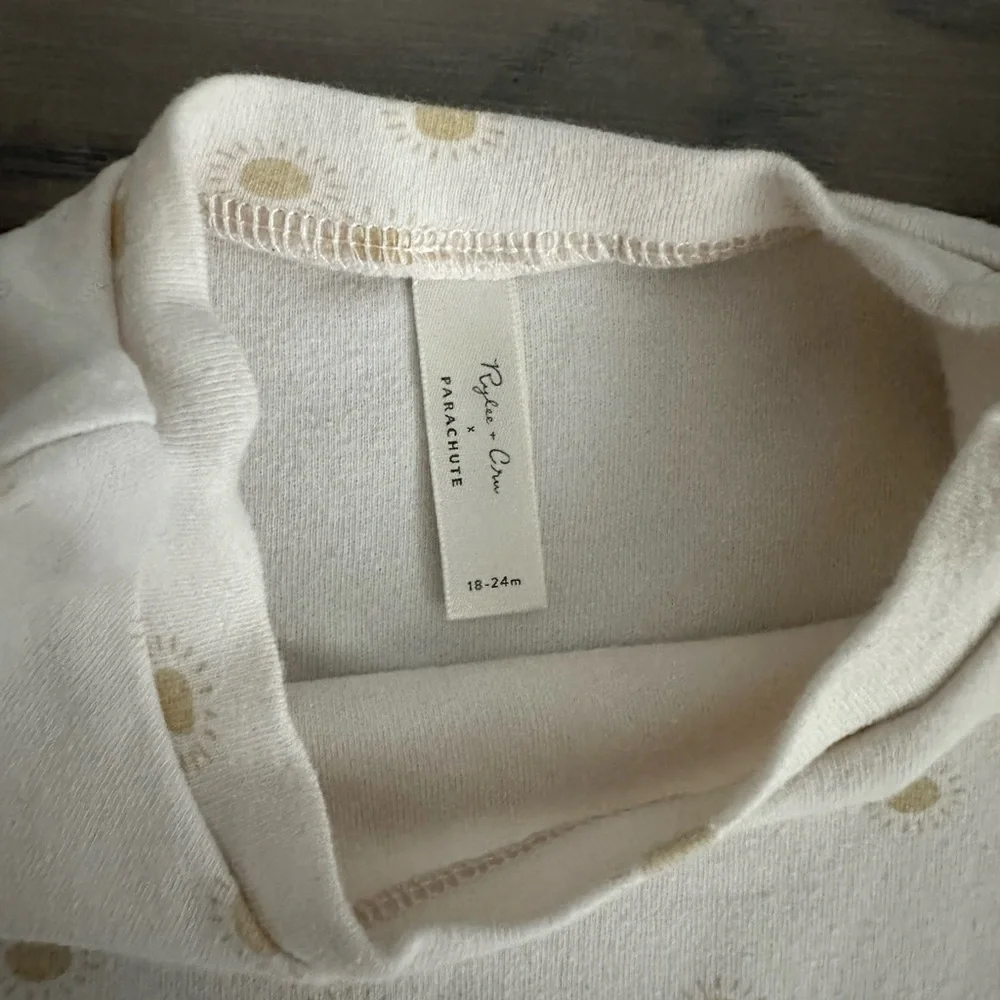 RYLEE + CRU BABY ORGANIC SUMMER PAJAMAS IN SUNBURT